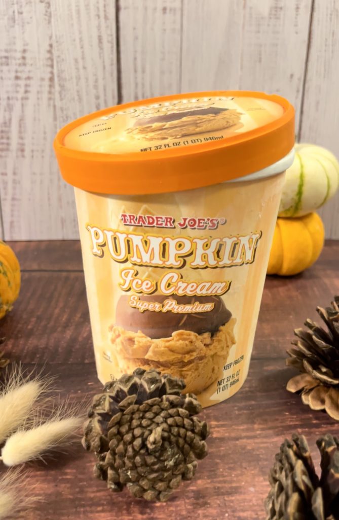 トレーダージョーズ2022年秋】パンプキンアイスクリーム/Pumpkin Ice