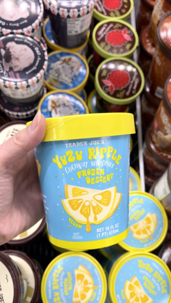 トレジョゆずアイス￥