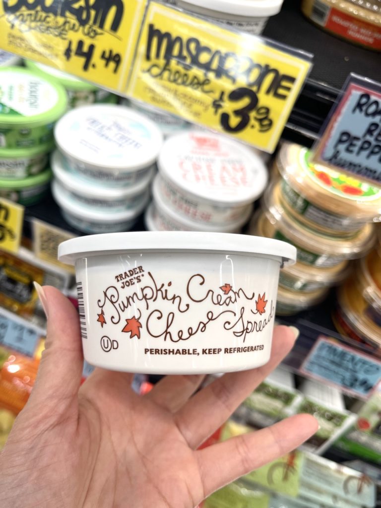 トレジョパンプキンクリームチーズ