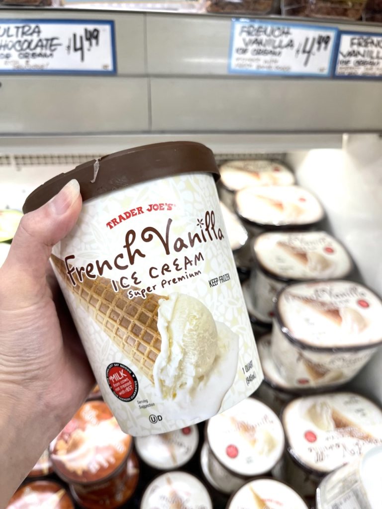 トレーダージョーズバニラアイス